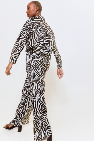 Satin Wide Leg Pants