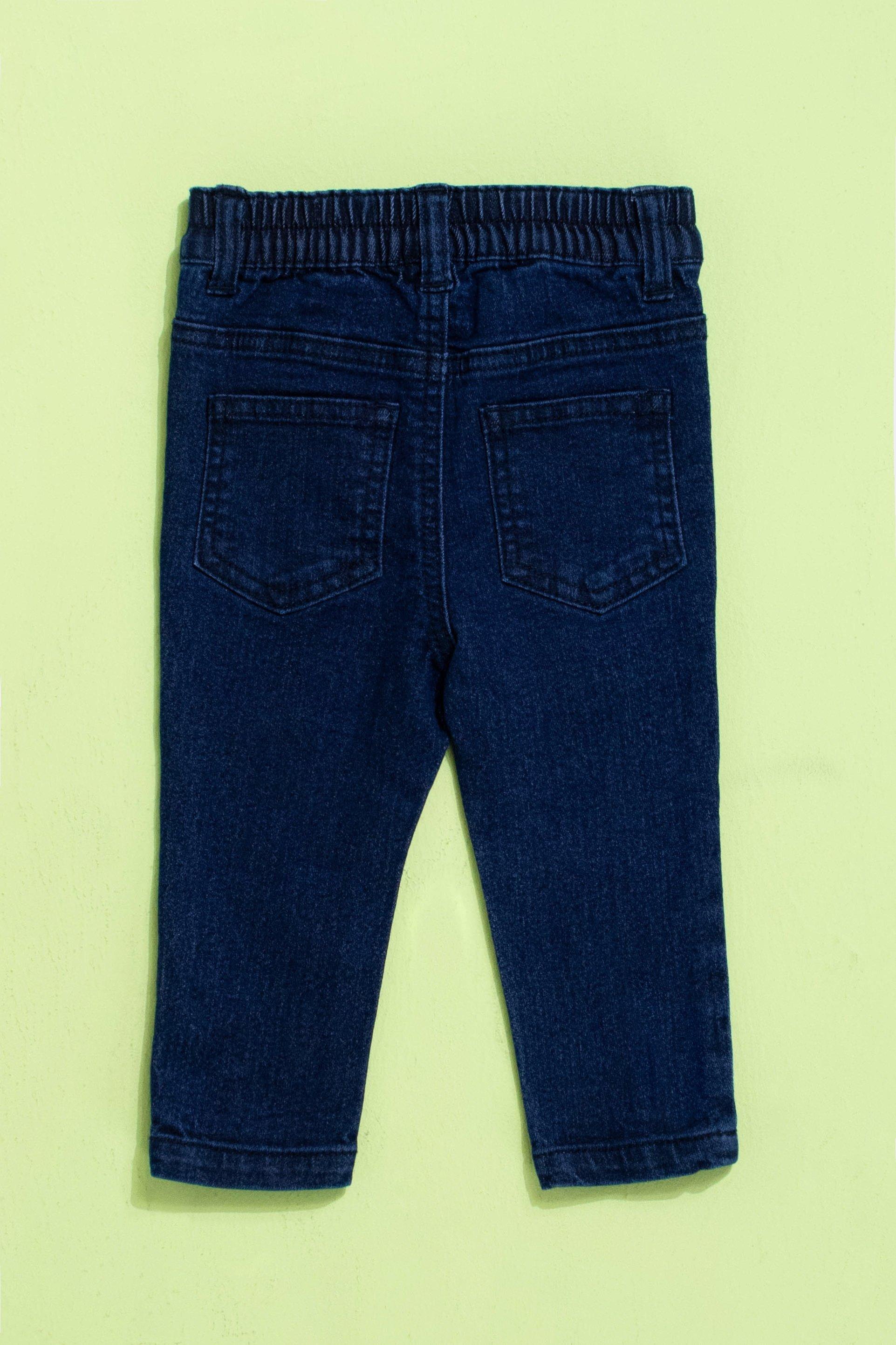 12-18M Blue Stonewash Denim Jeans - Mr Price - Petit Fox