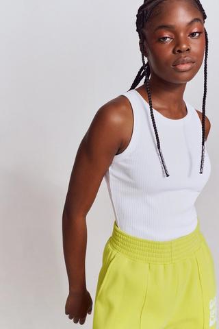Ribbed Racer Tank
