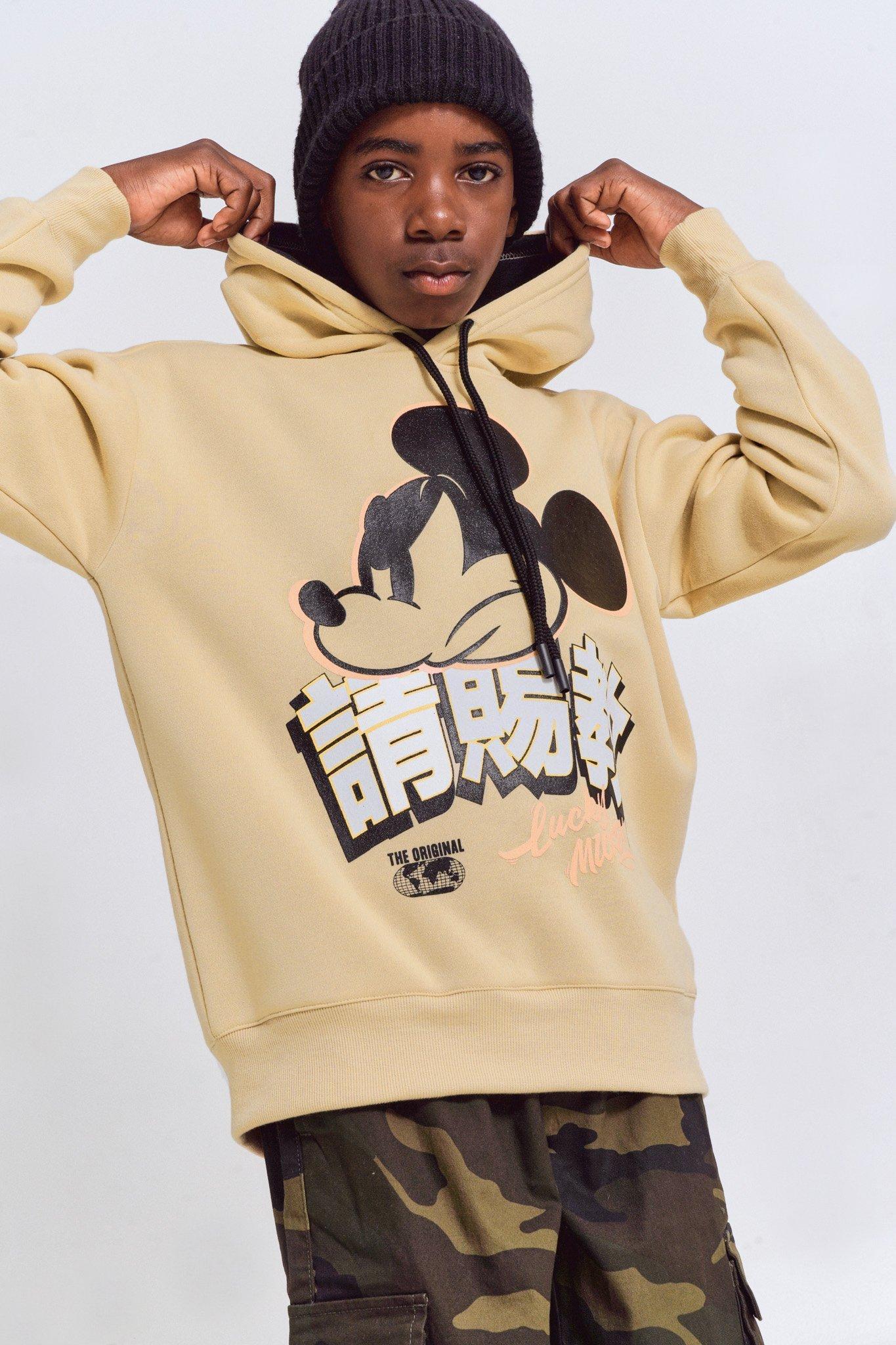 Mens mickey outlet hoodie