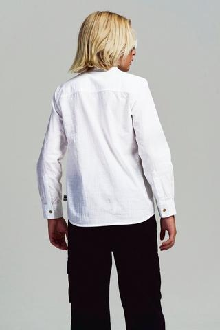 Mandarin Collar Shirt