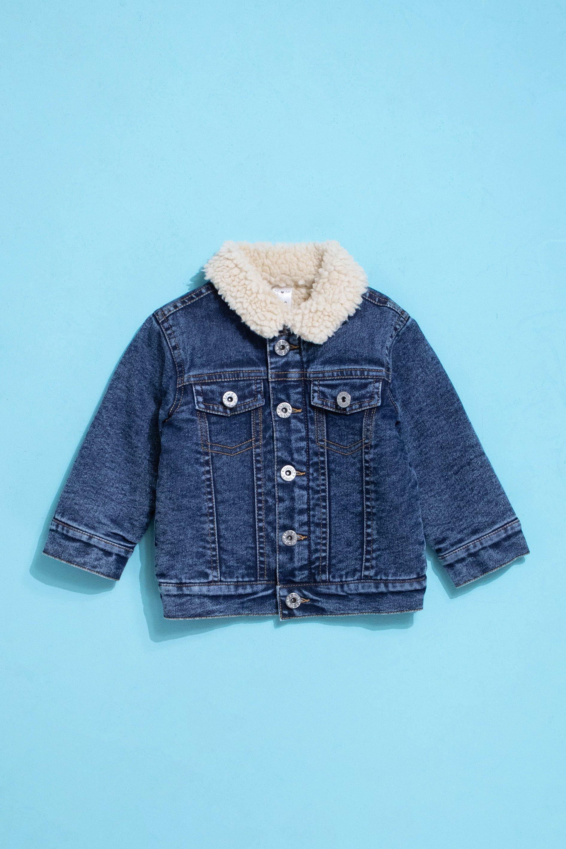 Denim jacket for boys price sale