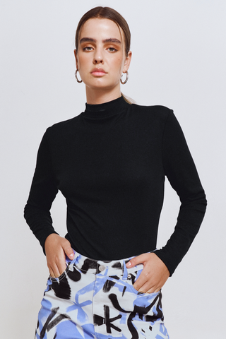 Turtle Neck Bodysuit