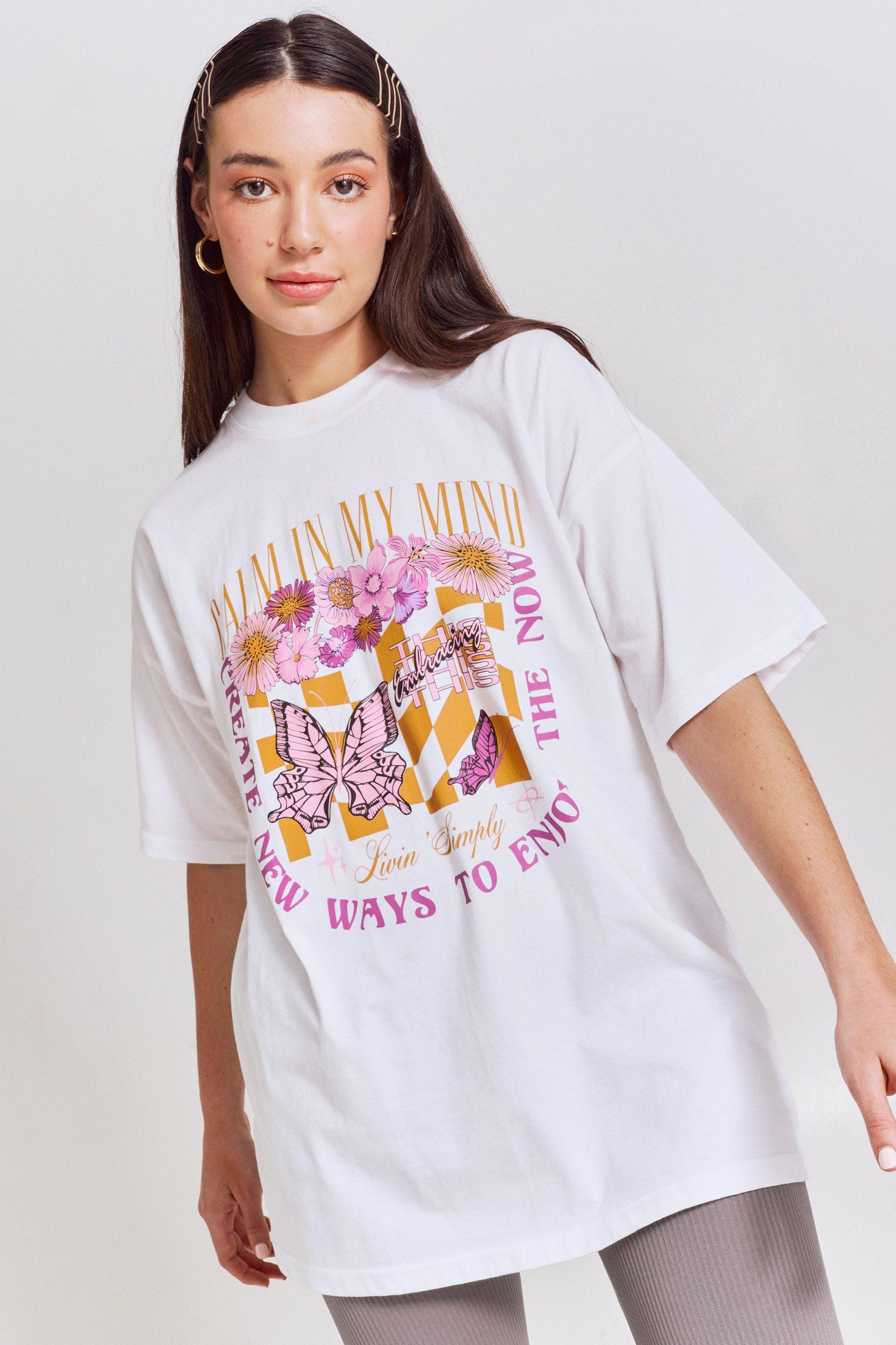 Oversized Women's Graphic Tees