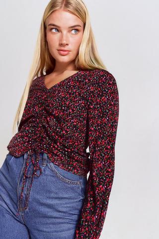 Ruched Blouse
