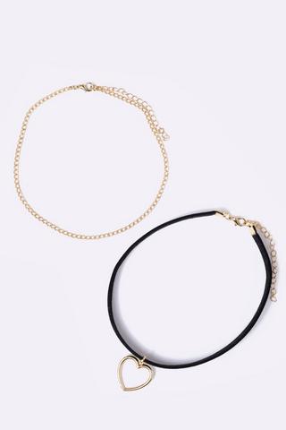 2 Pack Choker Necklace