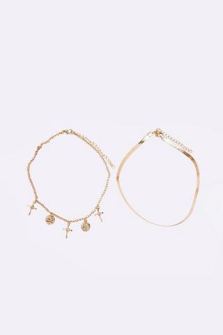 2 Pack Choker Necklace