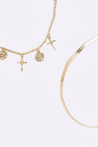 2 Pack Choker Necklace