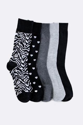 5 Pack Anklet Socks