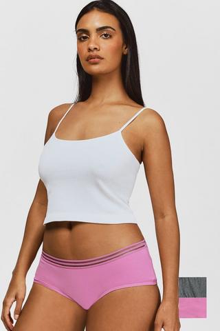 2 Pack Period Panty - Boyleg