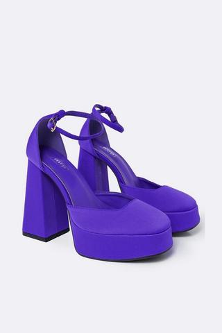 Platform Block Heel