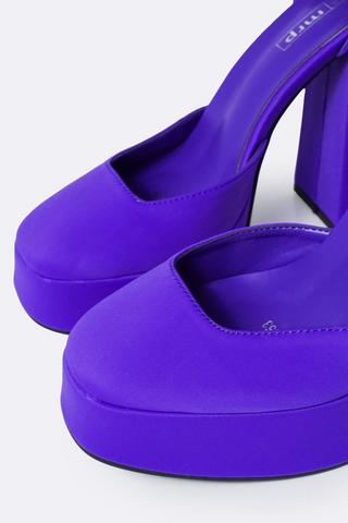 Platform Block Heel