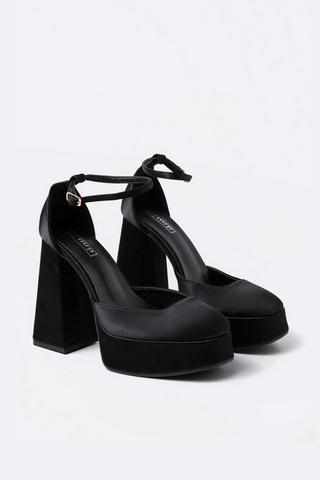 Platform Block Heel