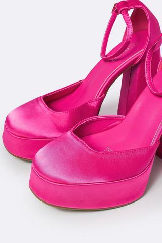 Platform Block Heel