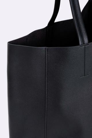 Pleather Shopper Bag