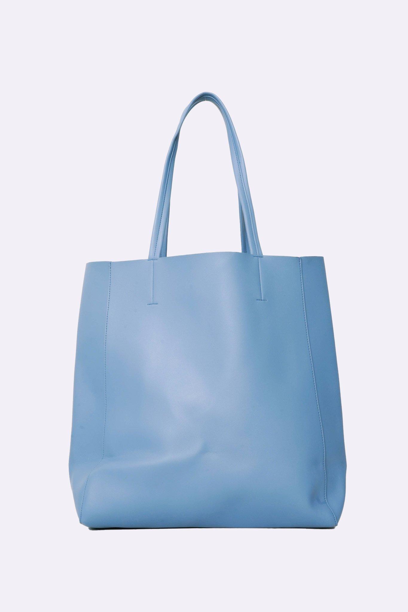 Pleather Shopper Bag