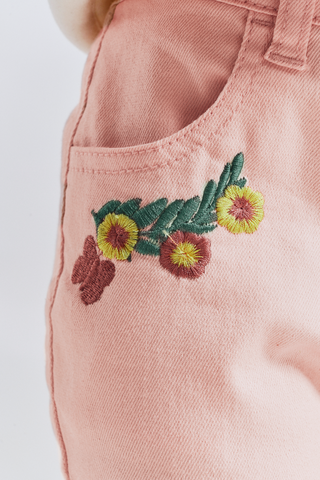Slouchy Denim & Scrunchie