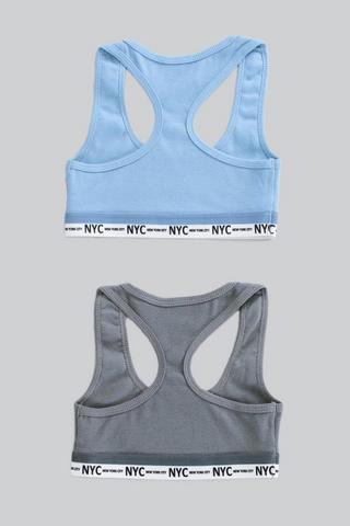 2 Pack Crop Bras