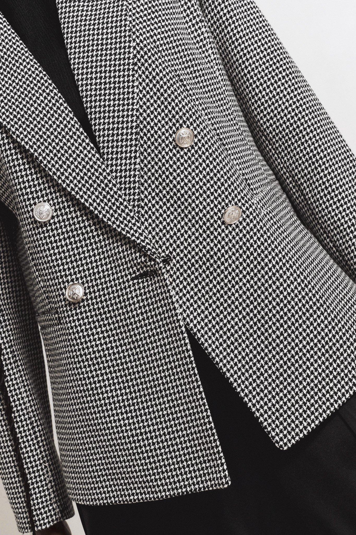 Heve ヘイブ Bubbly Tweed black 新品 HEVE へイヴ Bubbly Tweed black