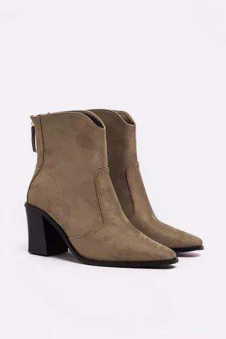 Ankle Heel Boot