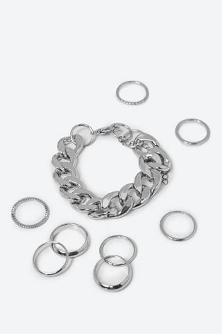 Bracelet And Ring Combo