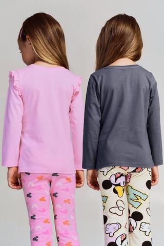2 Pack Minnie Mouse Long Sleeve T-Shirts