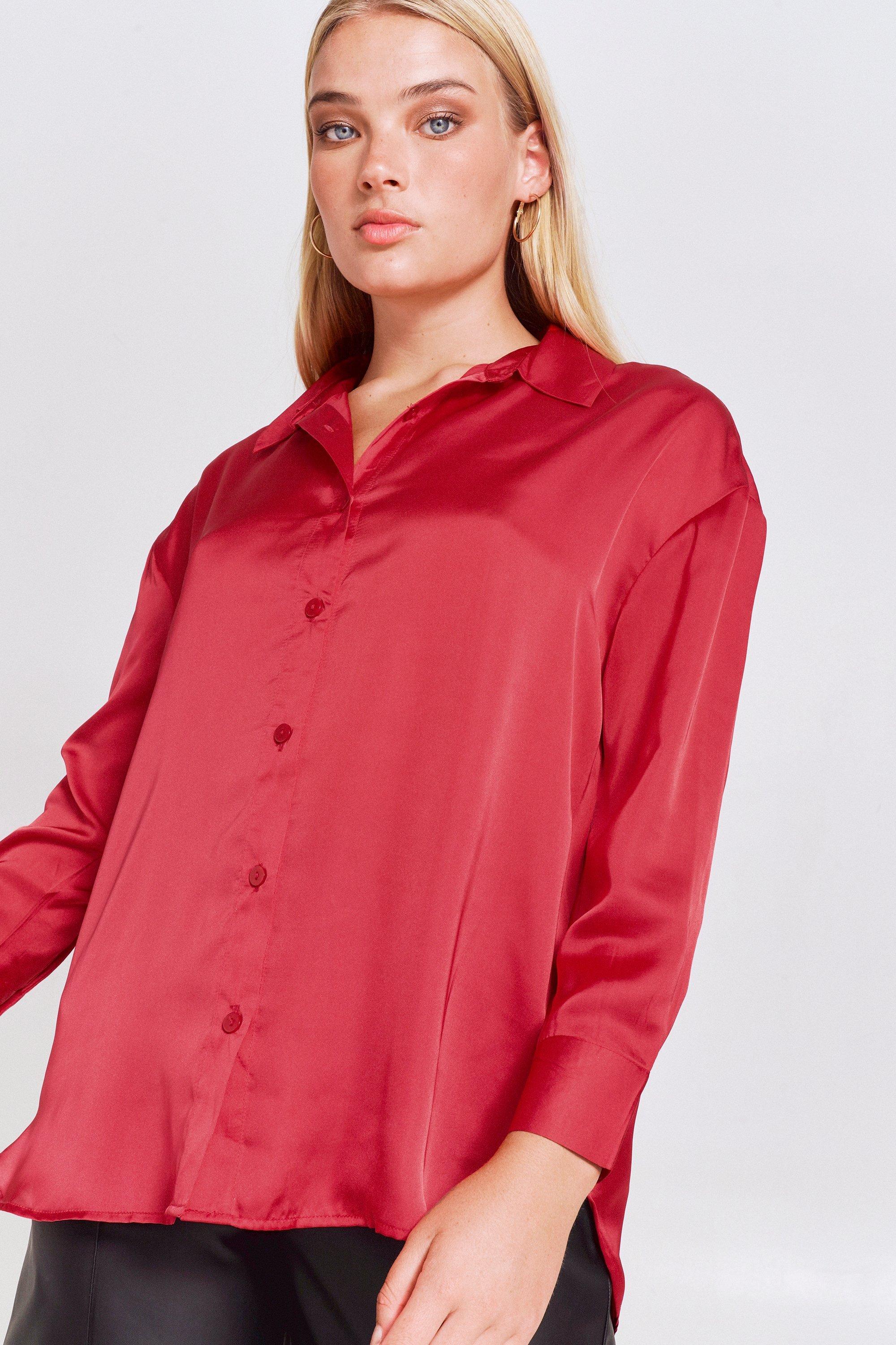 Polyester Satin Garment Shirt main image 0