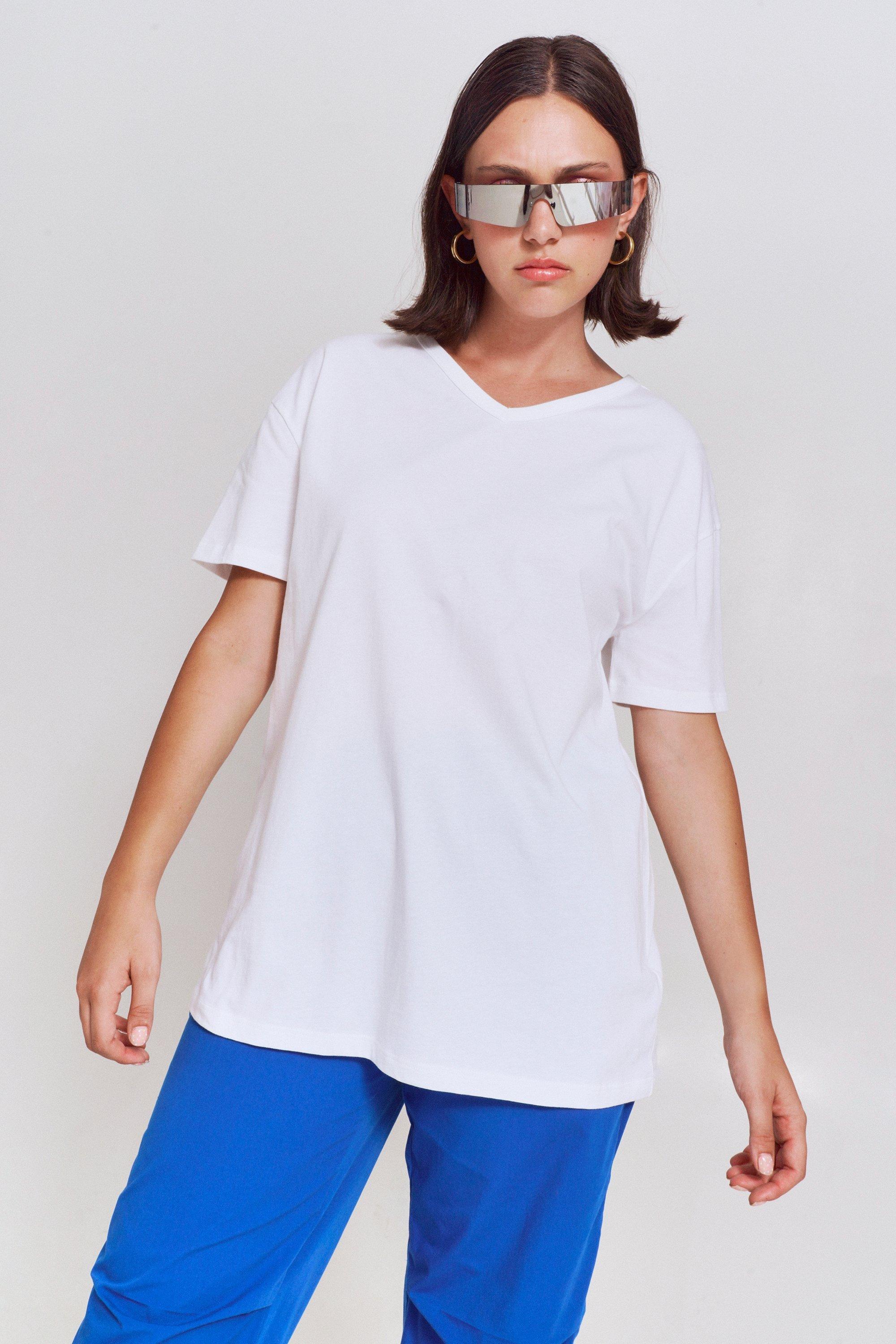 Oversized Vneck Tshirt