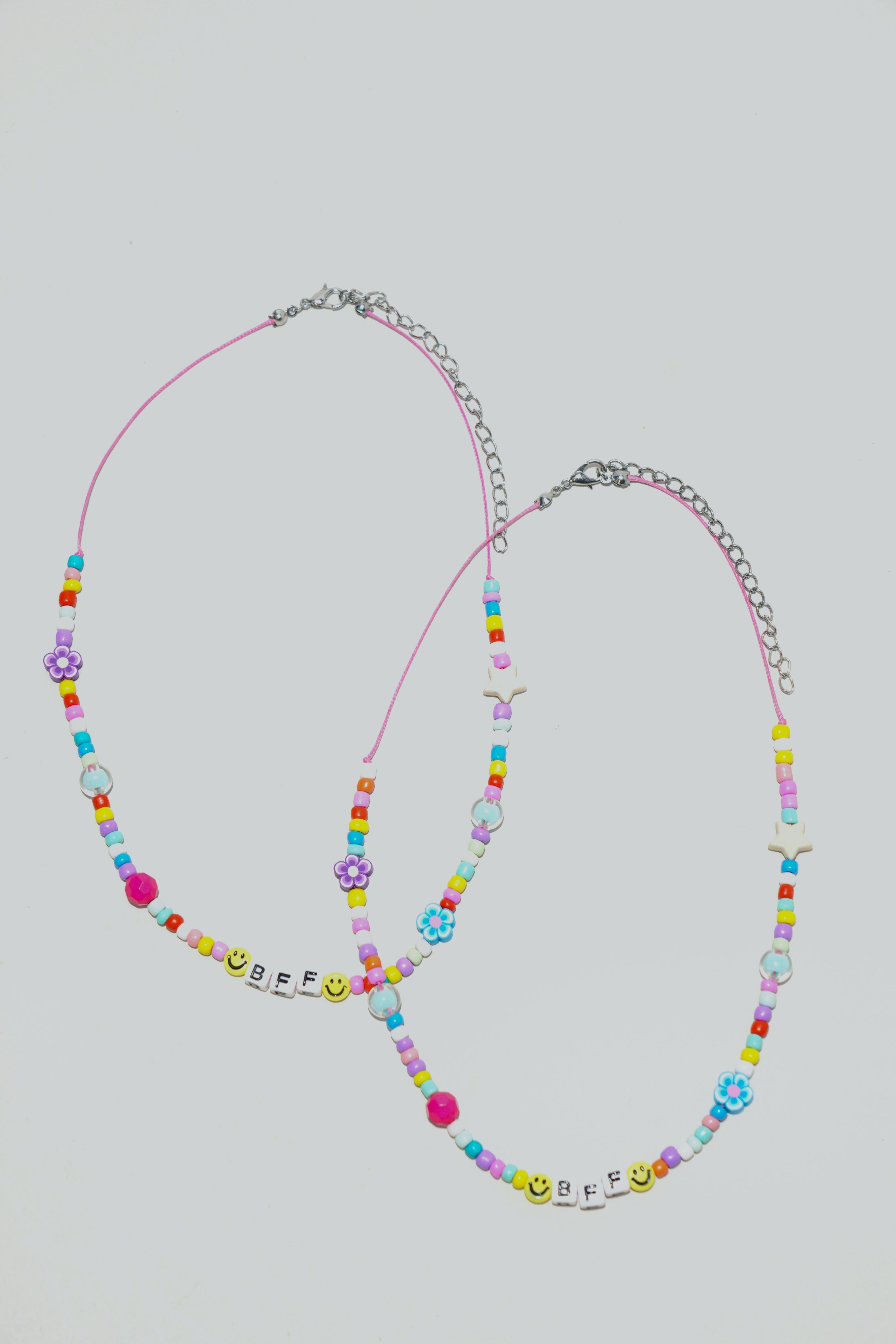2 Pack Best Friends Necklace Set