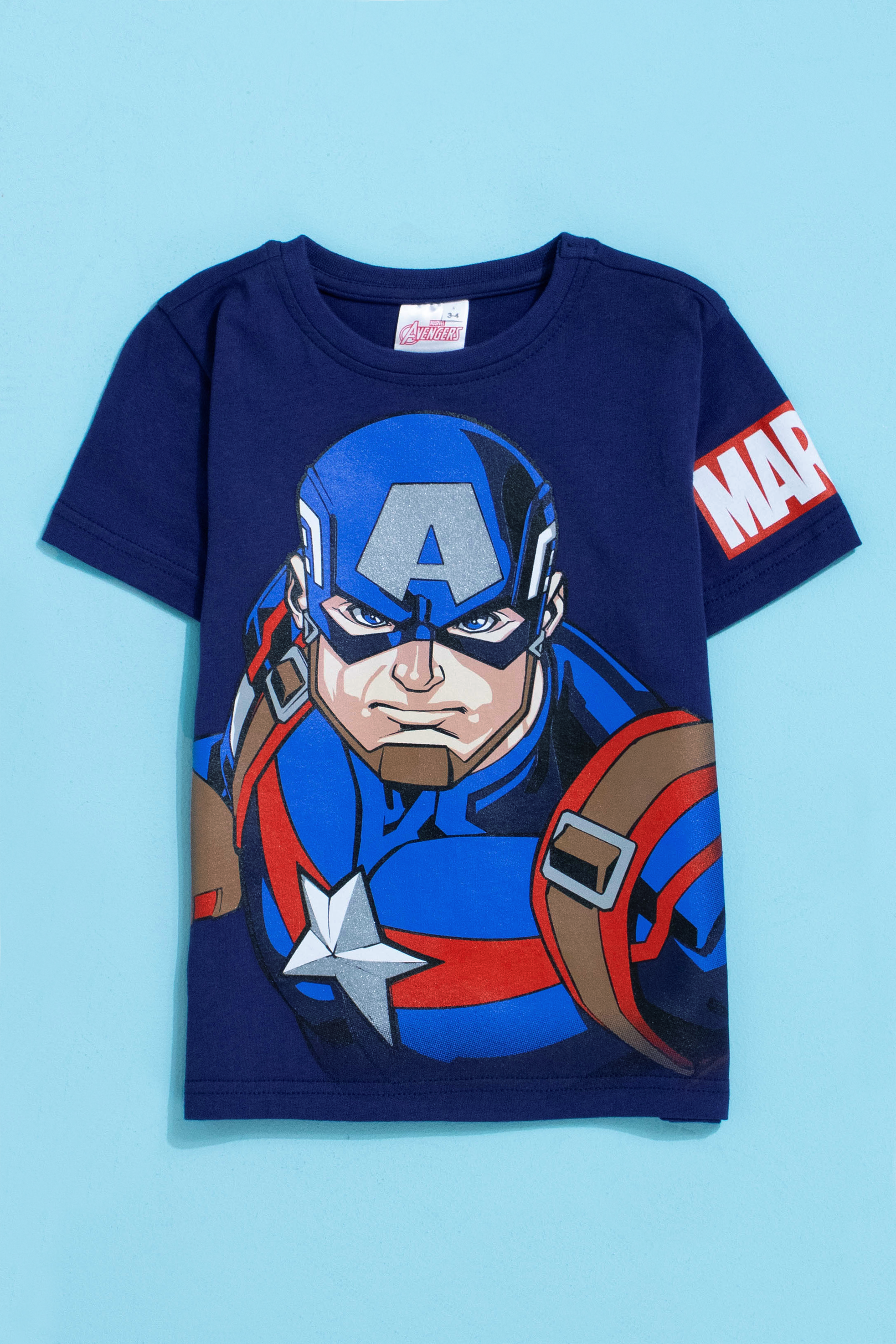 kids captain america shirt