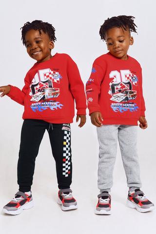 Boys 2 pack joggers hot sale