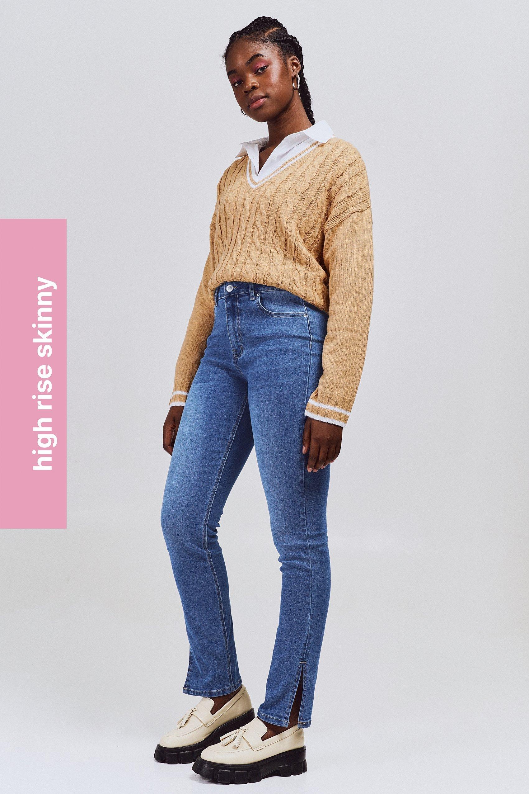 Bethany High Rise Fleeced Super Skinny
