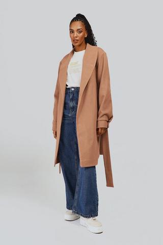 Melton Trench Coat