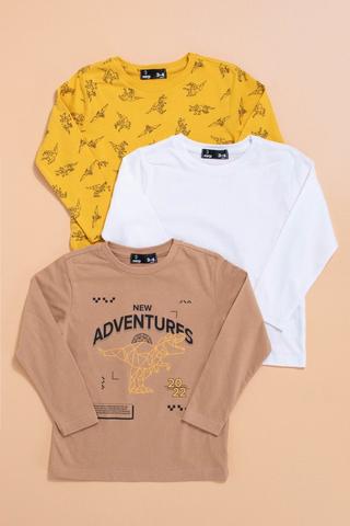 3 Pack Long Sleeve T-Shirts