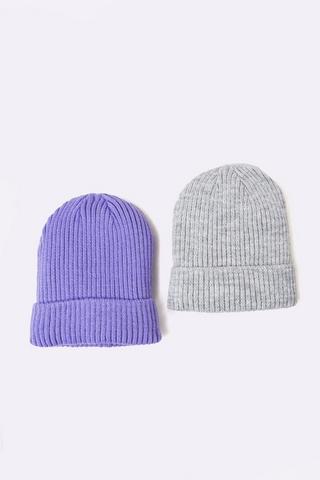 2 Pack Beanie
