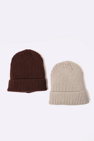 2 Pack Beanie