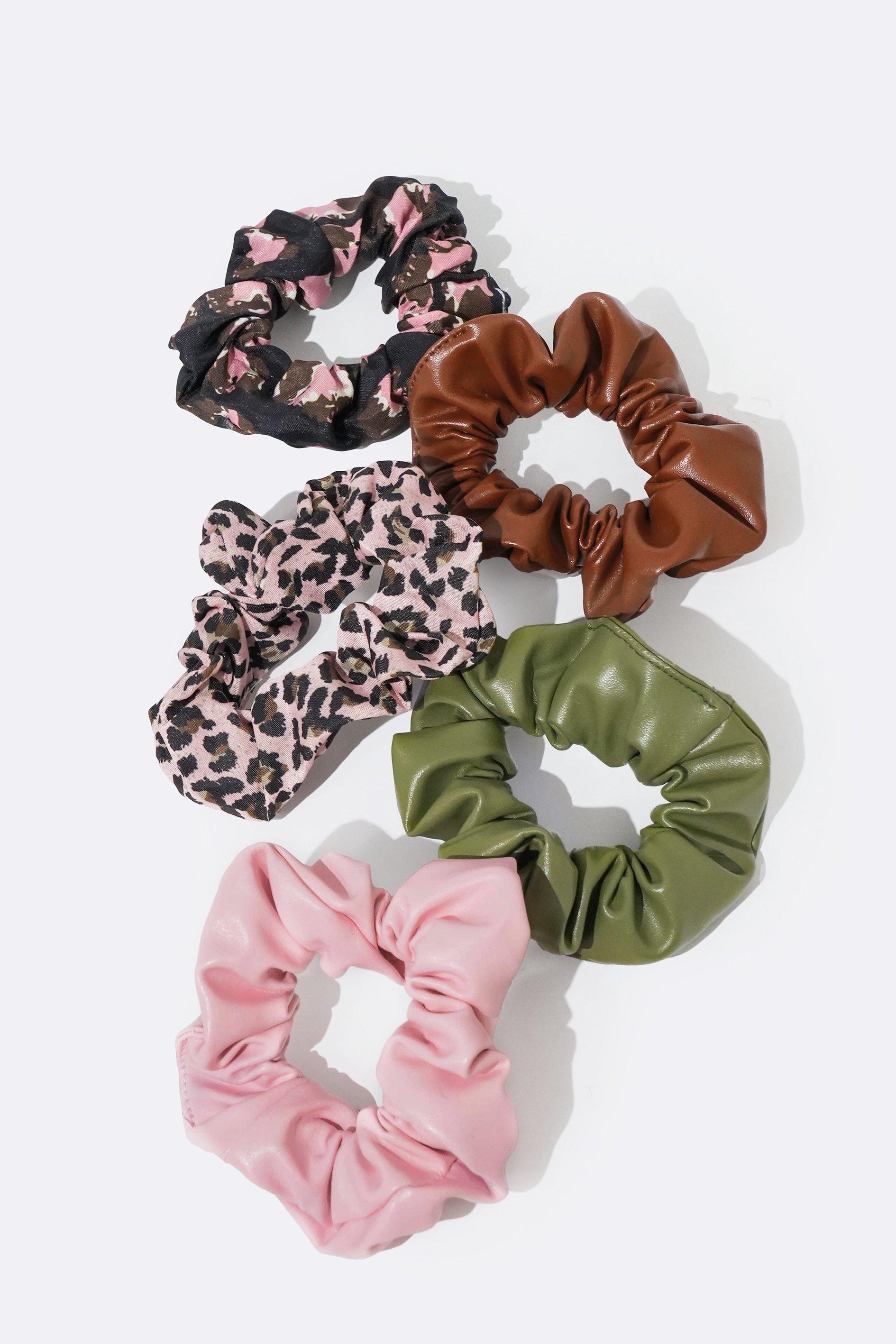 5 Pack Scrunchies