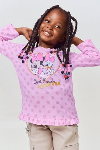 Minnie mouse long 2025 sleeve top