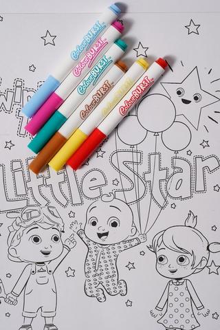 Inkredibles Cocomelon Colour Burst Set