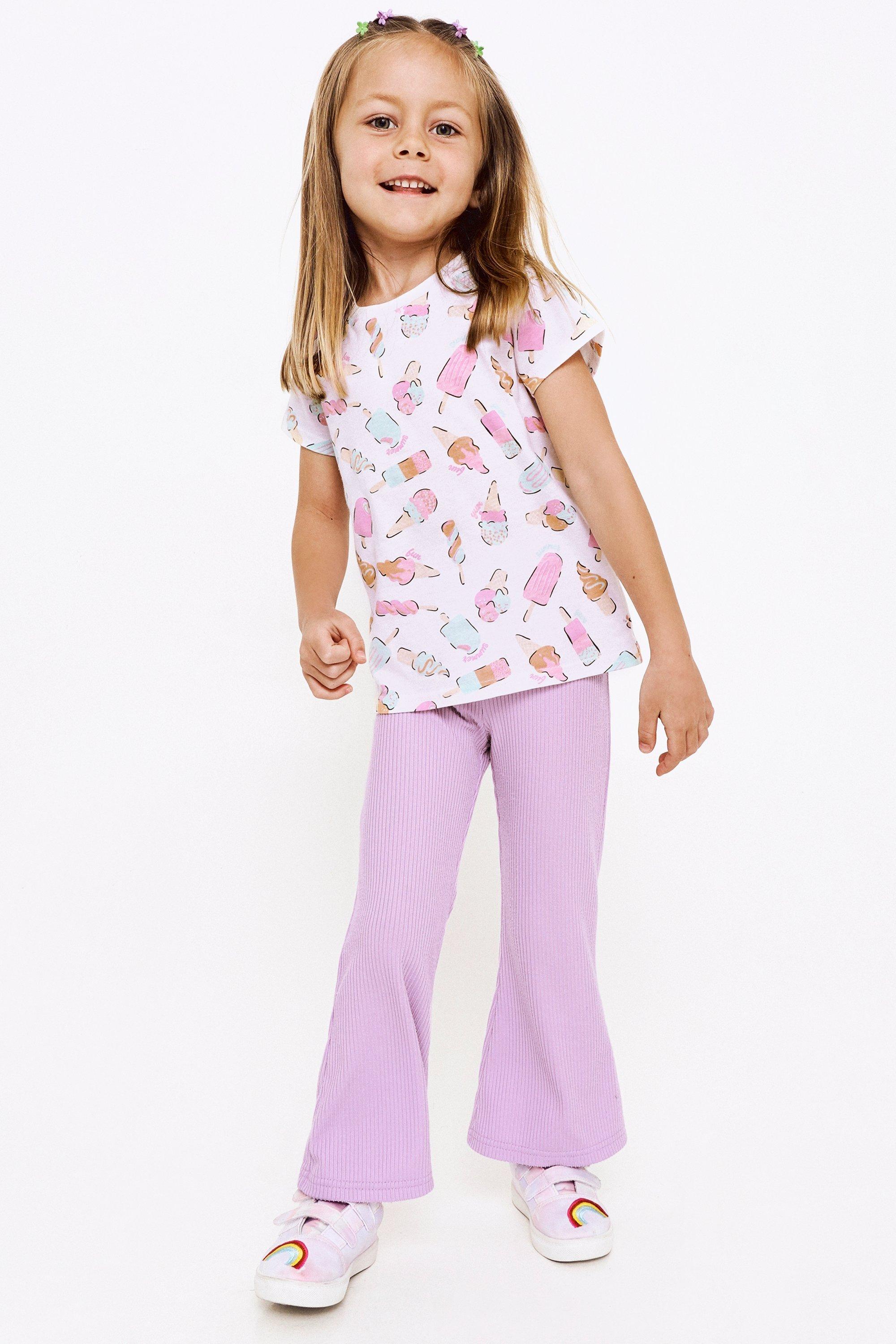 Flared Pants Baby Girl Puff Pants Flare Leg Pants