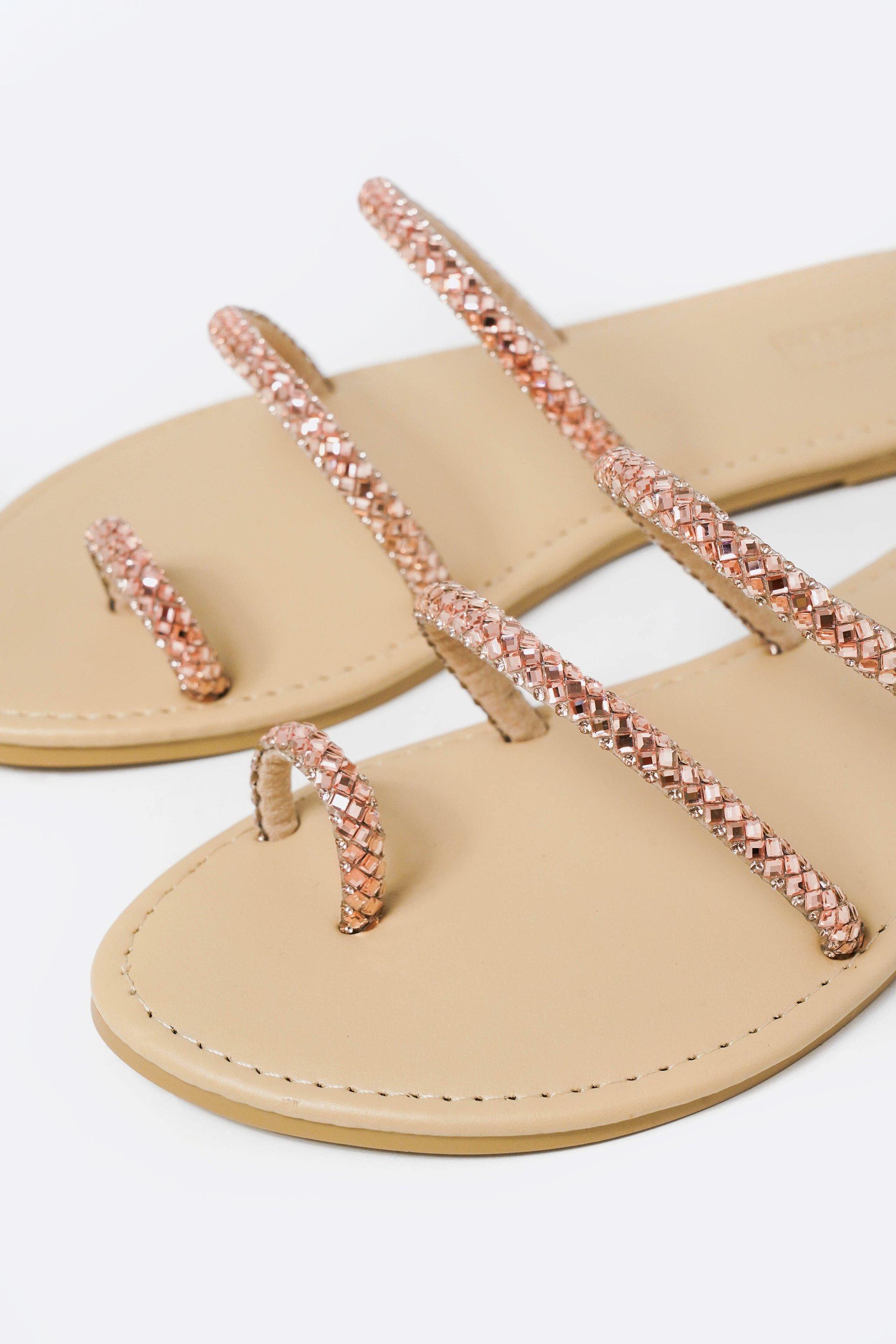 Gold sandals 2025 mr price