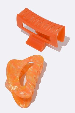 2 Pack Hair Claw