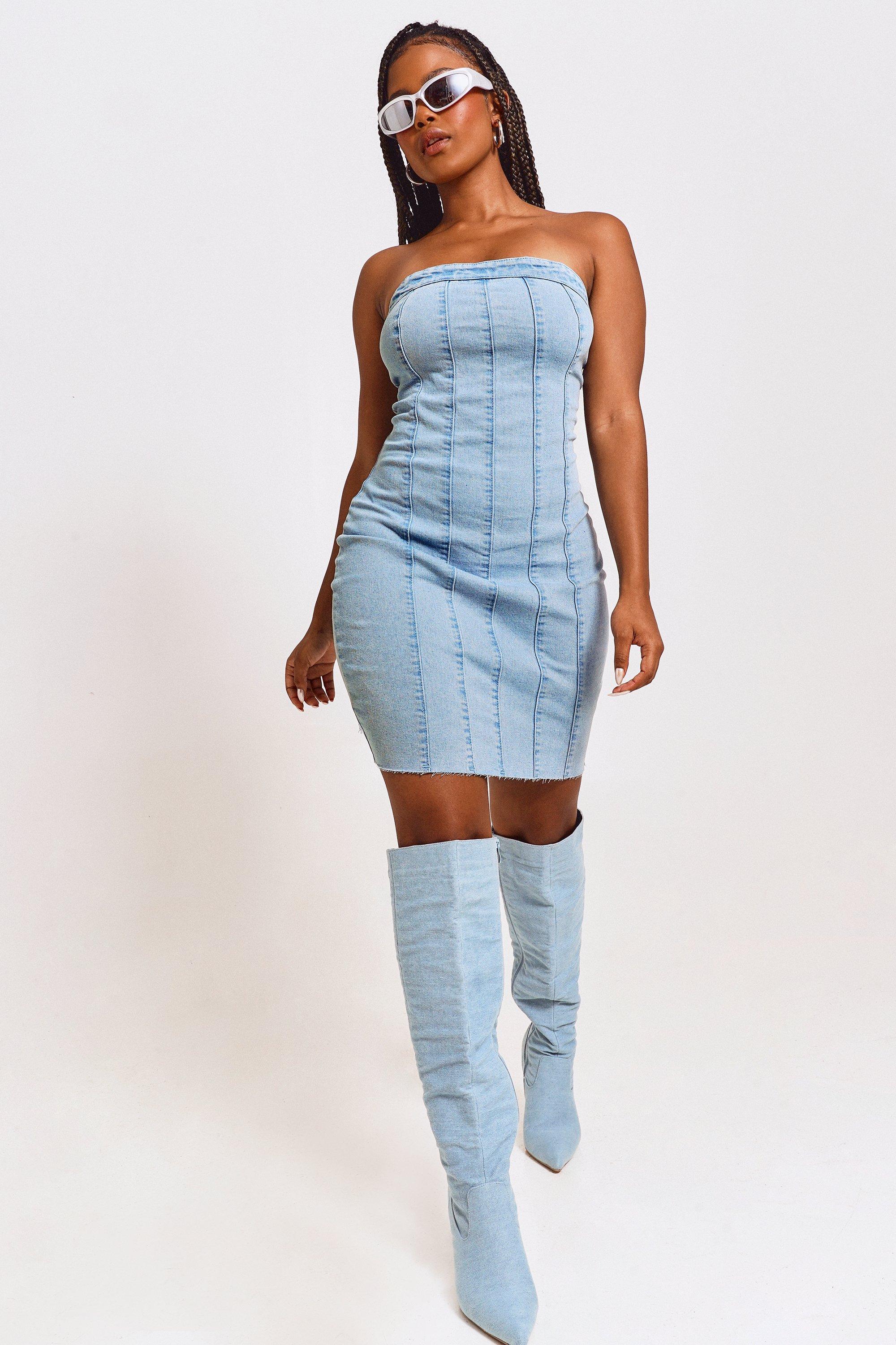 bodycon dress with air forces