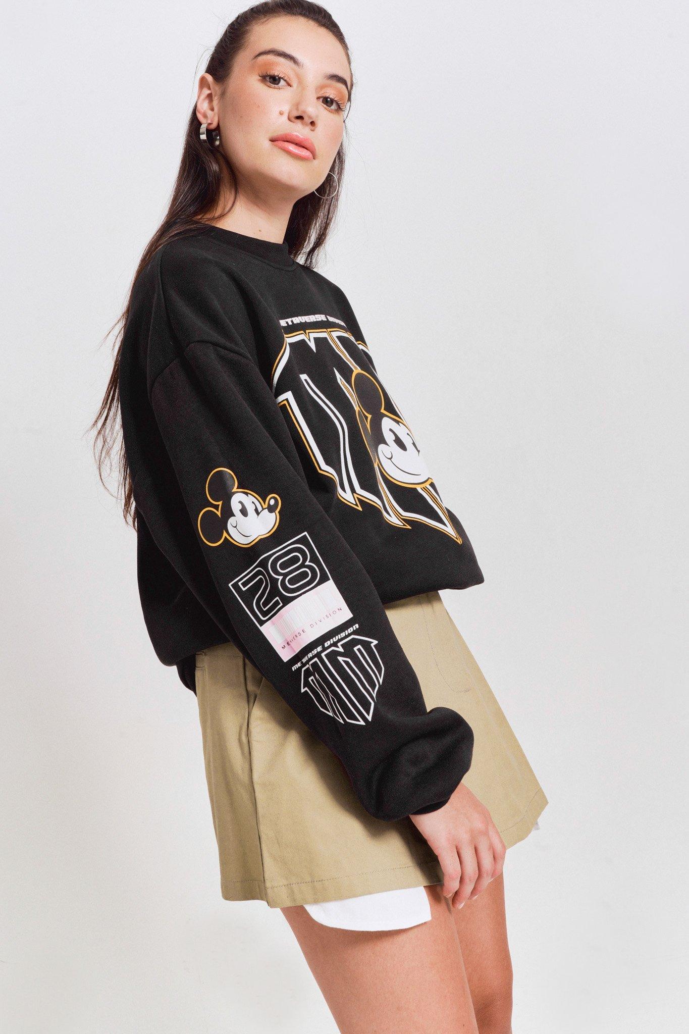 完売MICKEY RCSビッグスエット Mickey Mouse Oversized Hoodie