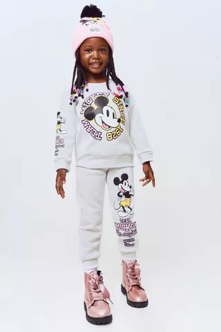 Mickey Mouse Active Top And Jogger Set
