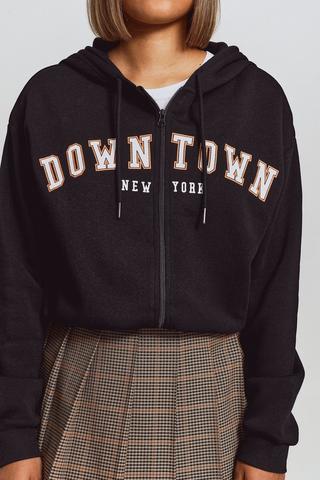 Zip Through Active Hoodie