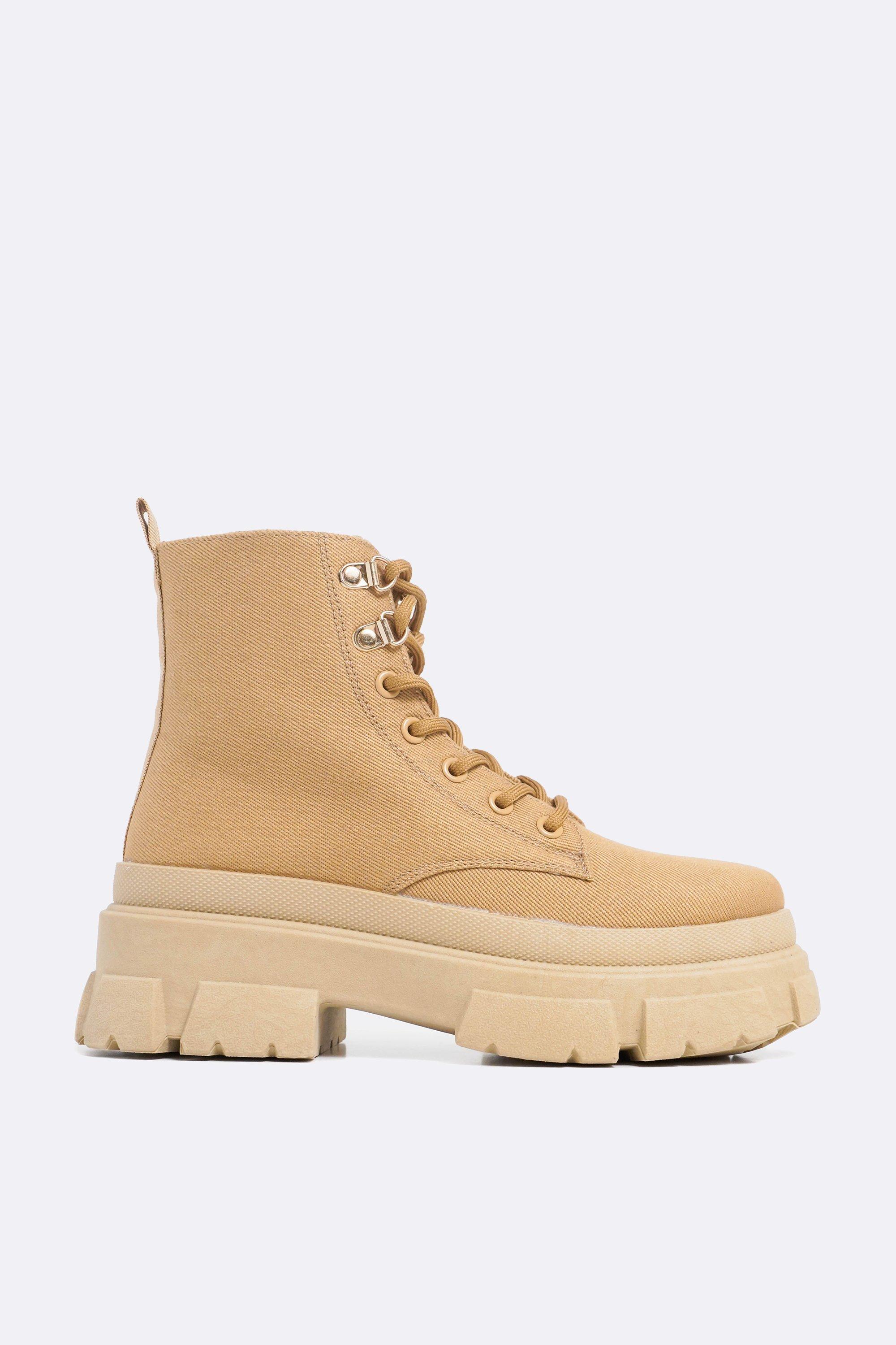 trendy hiker boots