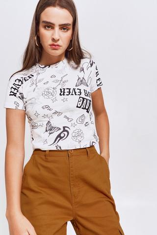 Fitted T-shirt