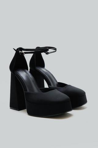 Platform Block Heel