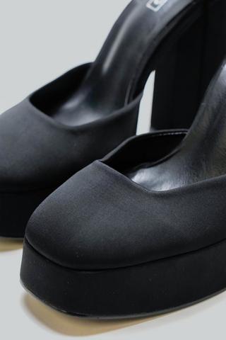 Platform Block Heel